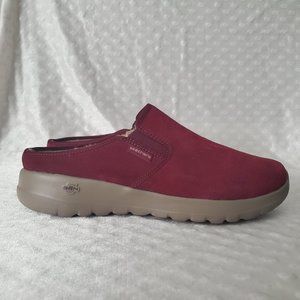 Skechers Gowalk Joy Suede Mules Clogs